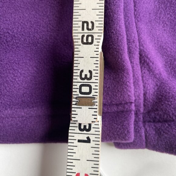 D&Co Womens Fleece Shirt Shacket Jacket Size 2X Purple Button Front Cozy NEW - Picture 8 of 9